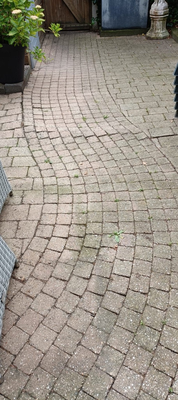 Gratis stenen 10x10 cm, ca. 5 m2 - ophalen voor 6 aug., Ophalen, Gebruikt, Klinkers, 5 tot 10 m²