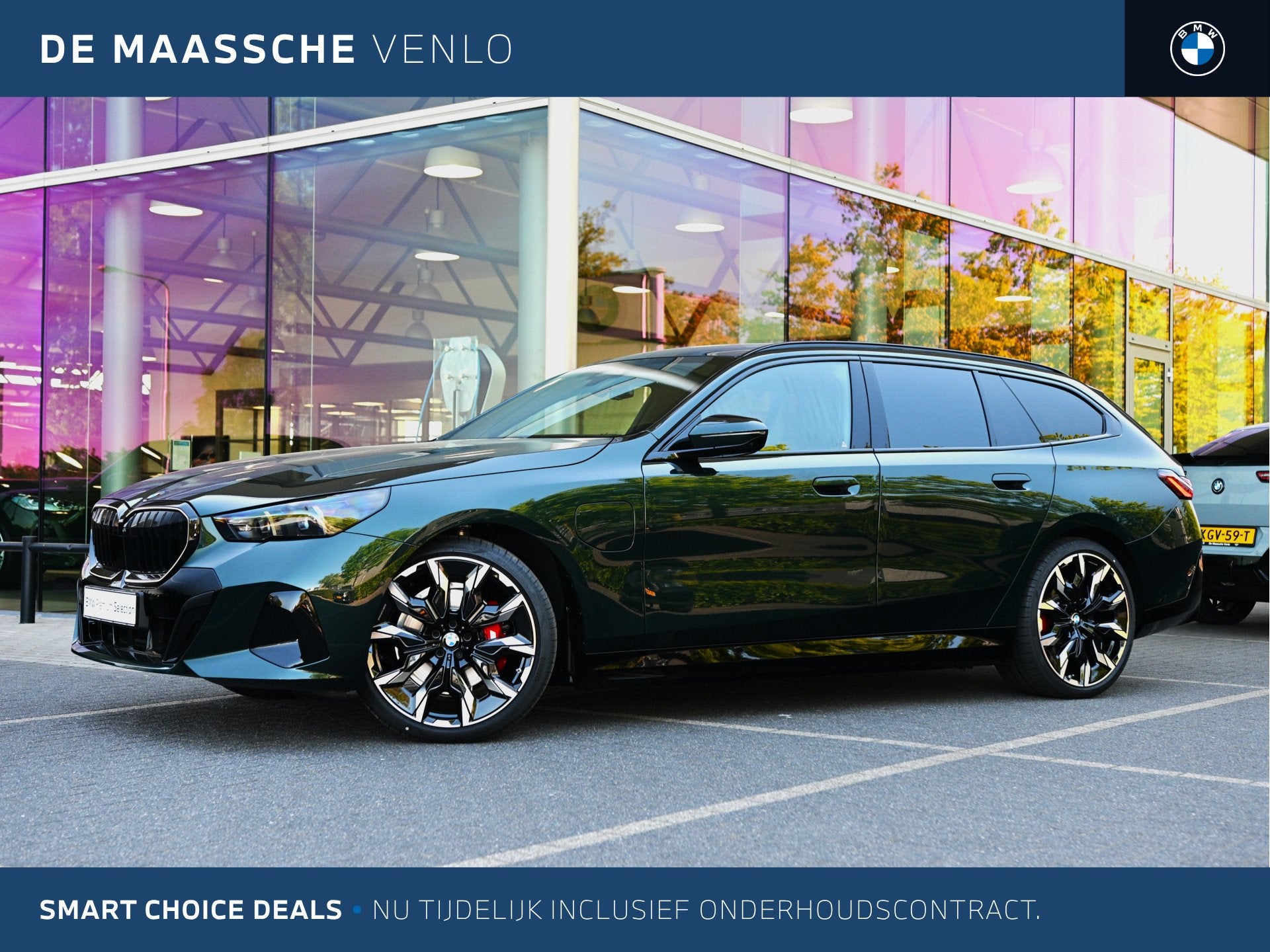 BMW 5 Serie Touring 530e M Sport Automaat / Panoramadak / Tr, Achterwielaandrijving, 1800 kg, 4 cilinders, Met garantie (alle)