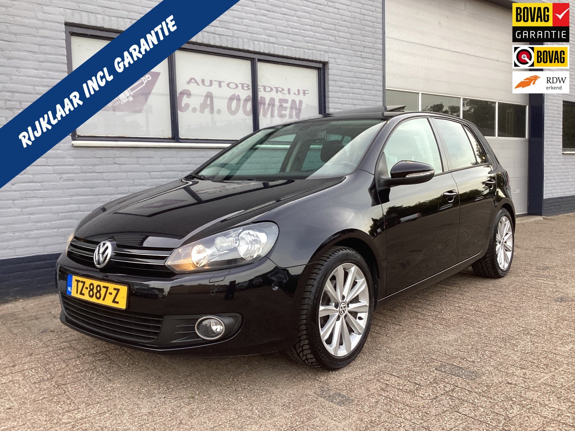 Volkswagen Golf 1.2 TSI Comfortline Schuifdak Lm velgen Airc, Voorwielaandrijving, Euro 5, Stof, Gebruikt