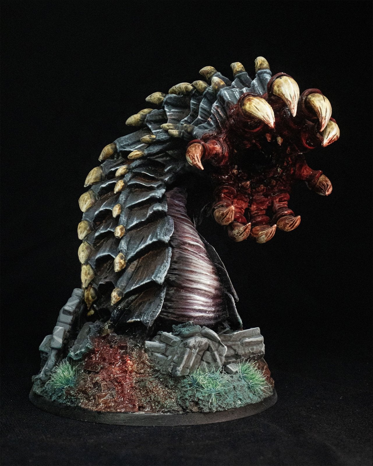 Great Wurm Miniature - 10x15cm Geverfd Figuurtje, Figuurtje(s), Ophalen of Verzenden, Geverfd, Nieuw