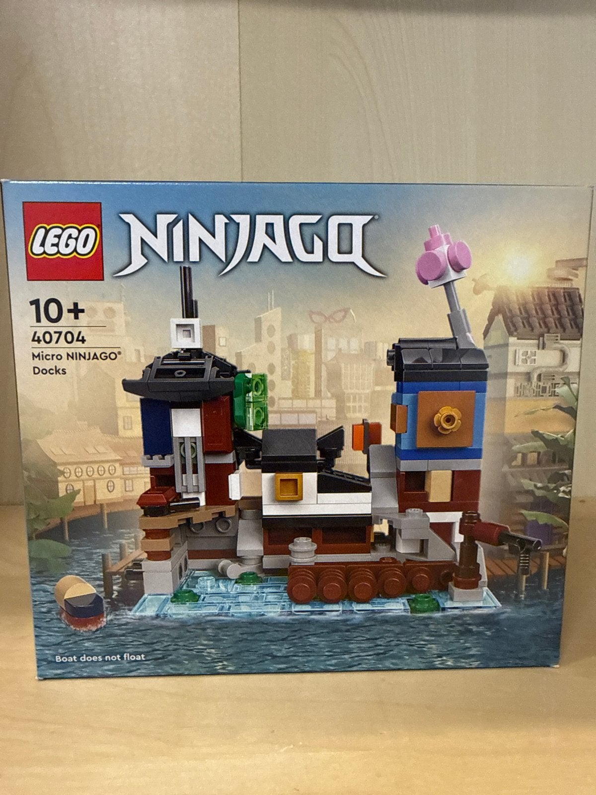 LEGO Ninjago Micro Ninjago Docks 40704 - Nieuw in doos, Ophalen of Verzenden, Nieuw, Overige merken
