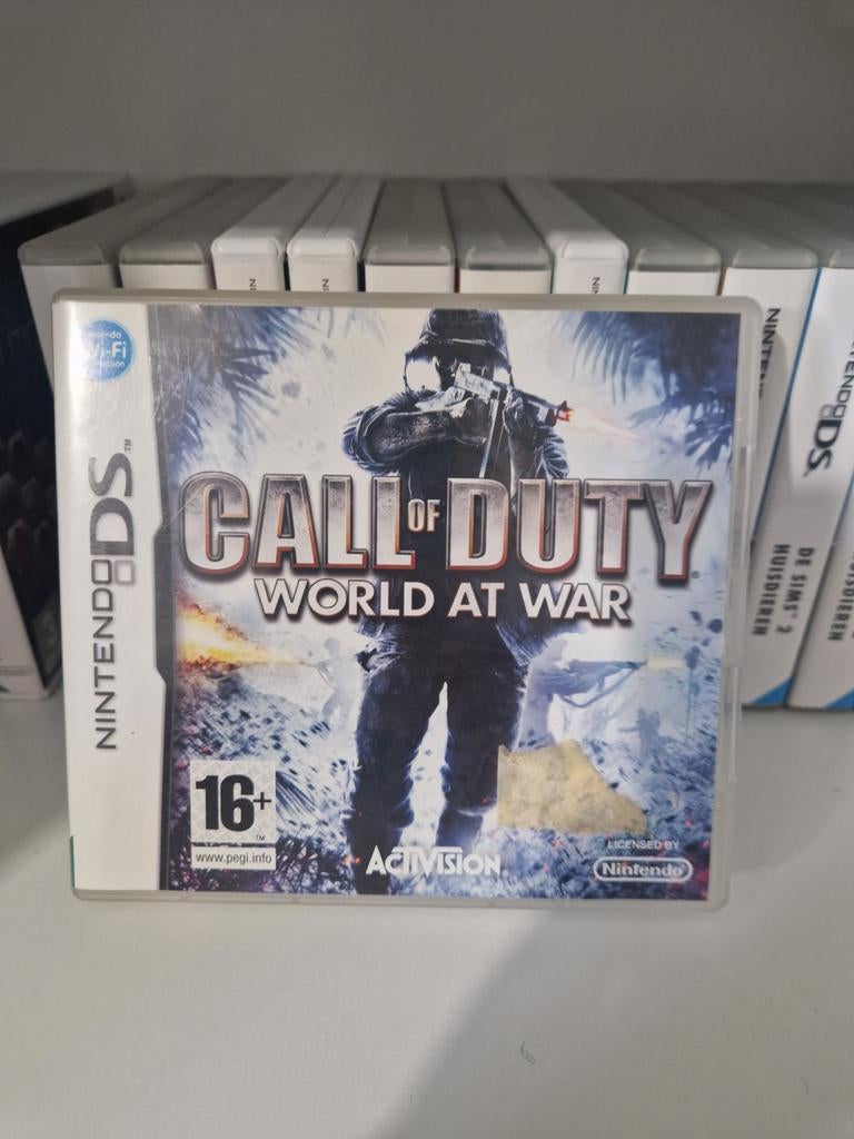 Call of Duty: World at War - Nintendo DS, Spelcomputers en Games, Games | Nintendo DS, Online, Shooter, 1 speler, Ophalen of Verzenden