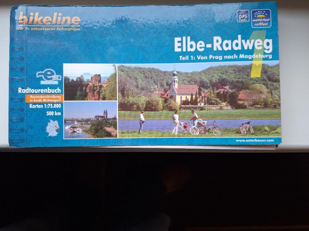 Fietsrouteboekje Elbe-Radweg deel 1, Boeken, Reisgidsen, Europa, Ophalen of Verzenden, Reisgids of -boek, Bikeline