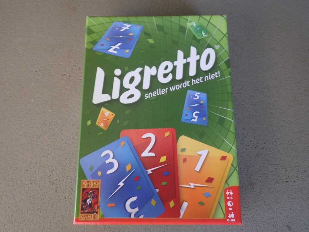 Ligretto NIEUW 999 GAMES, Ophalen, Nieuw