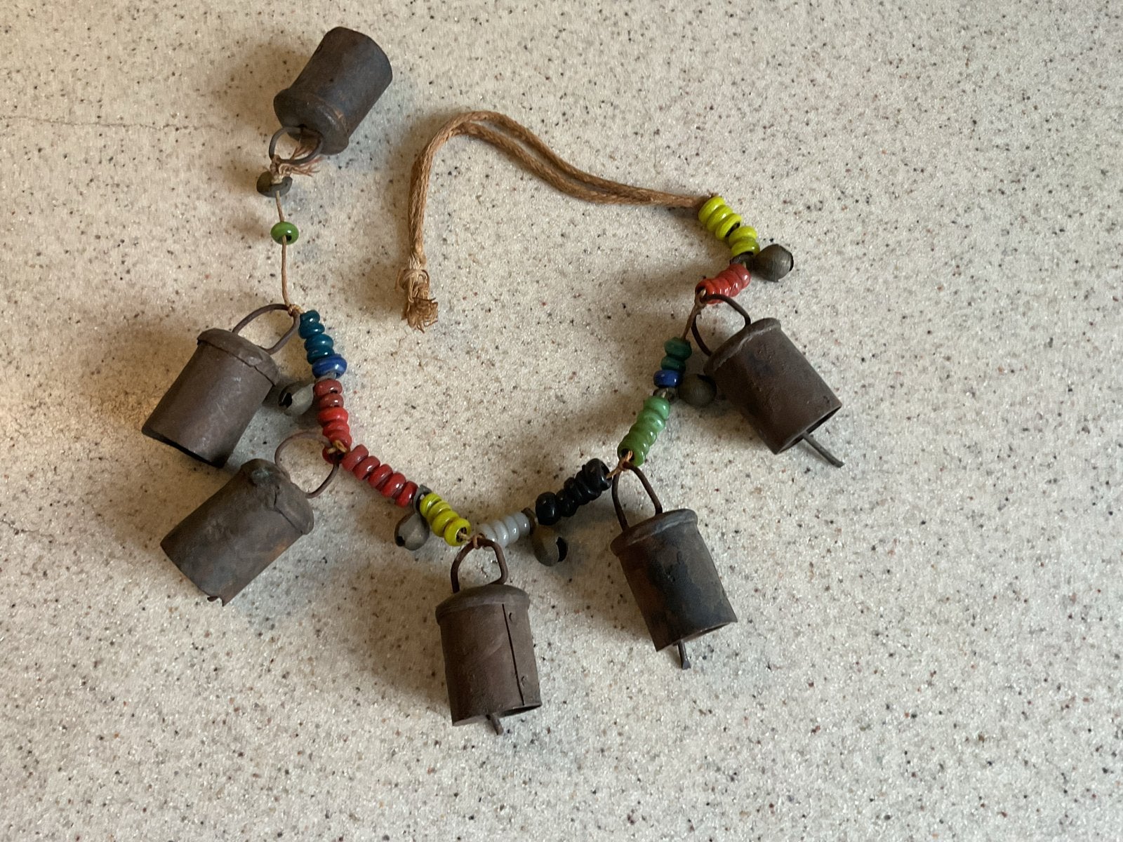 Decoratieve belletjes slinger met kralen, Ophalen of Verzenden