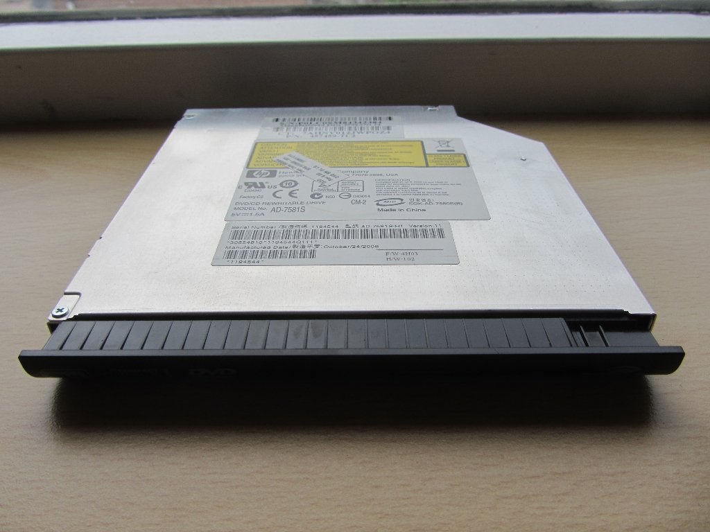 HP 8x DVD+/-RW SuperMulti Dual Layer LightScribe SATA Optica, Intern, Dvd, Ophalen of Verzenden, Zo goed als nieuw