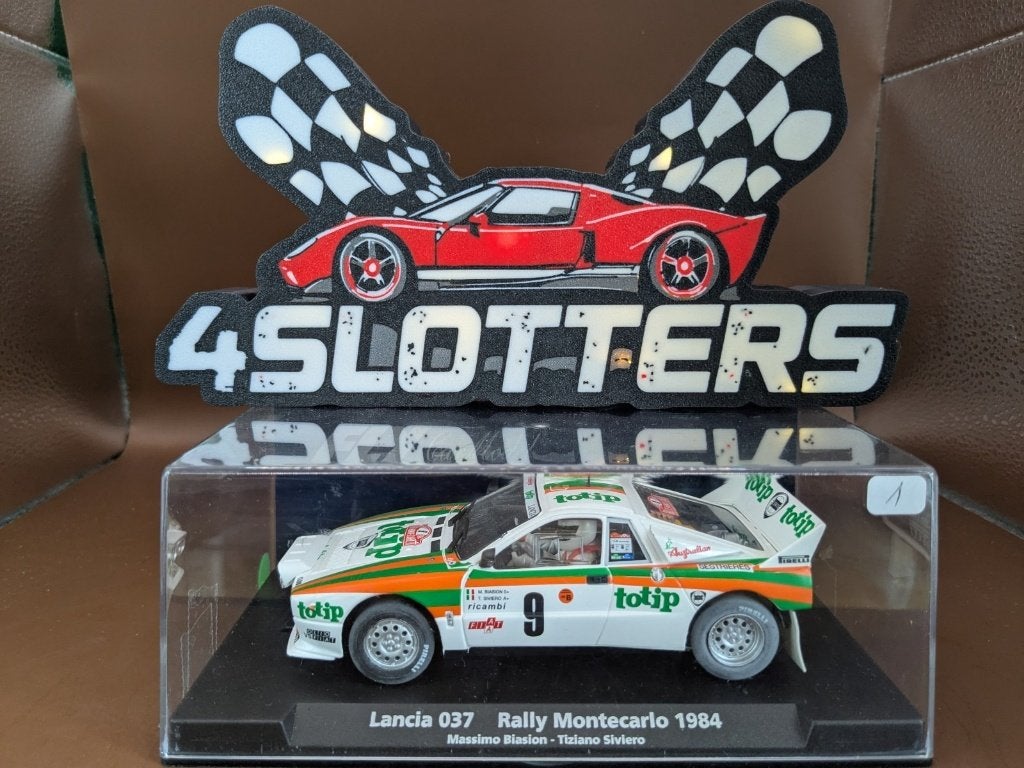 Fly Lancia 037 #9 Totip Rallye Montecarlo 1984, Kinderen en Baby's, Speelgoed | Racebanen, Verzenden, Nieuw, Elektrisch, Overige merken
