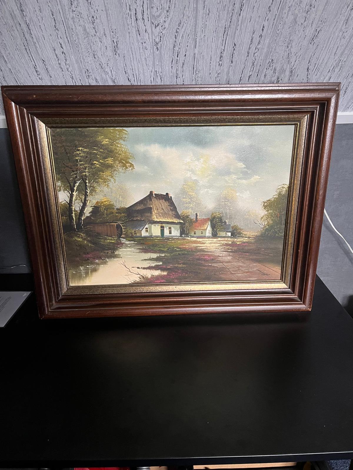 Schilderij, Antiek en Kunst, Kunst | Schilderijen | Klassiek, Ophalen of Verzenden