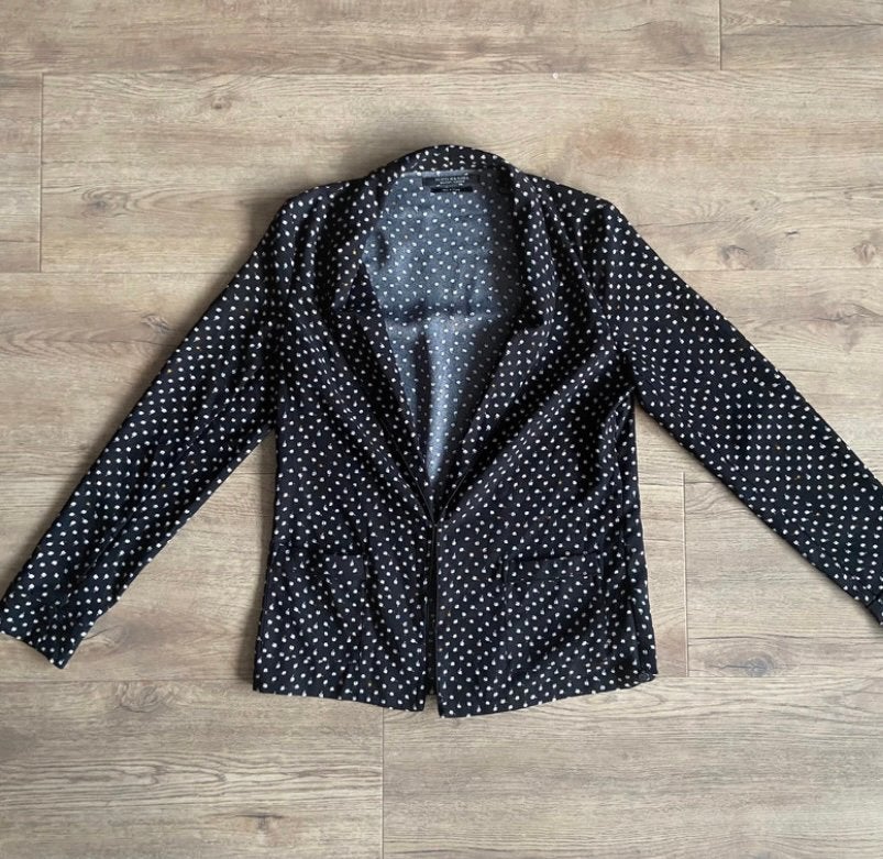 Scotch & Soda zwarte dames blazer / jasje maat M / 2 stippen, Maat 38/40 (M), Verzenden, Zwart, Scotch & Soda