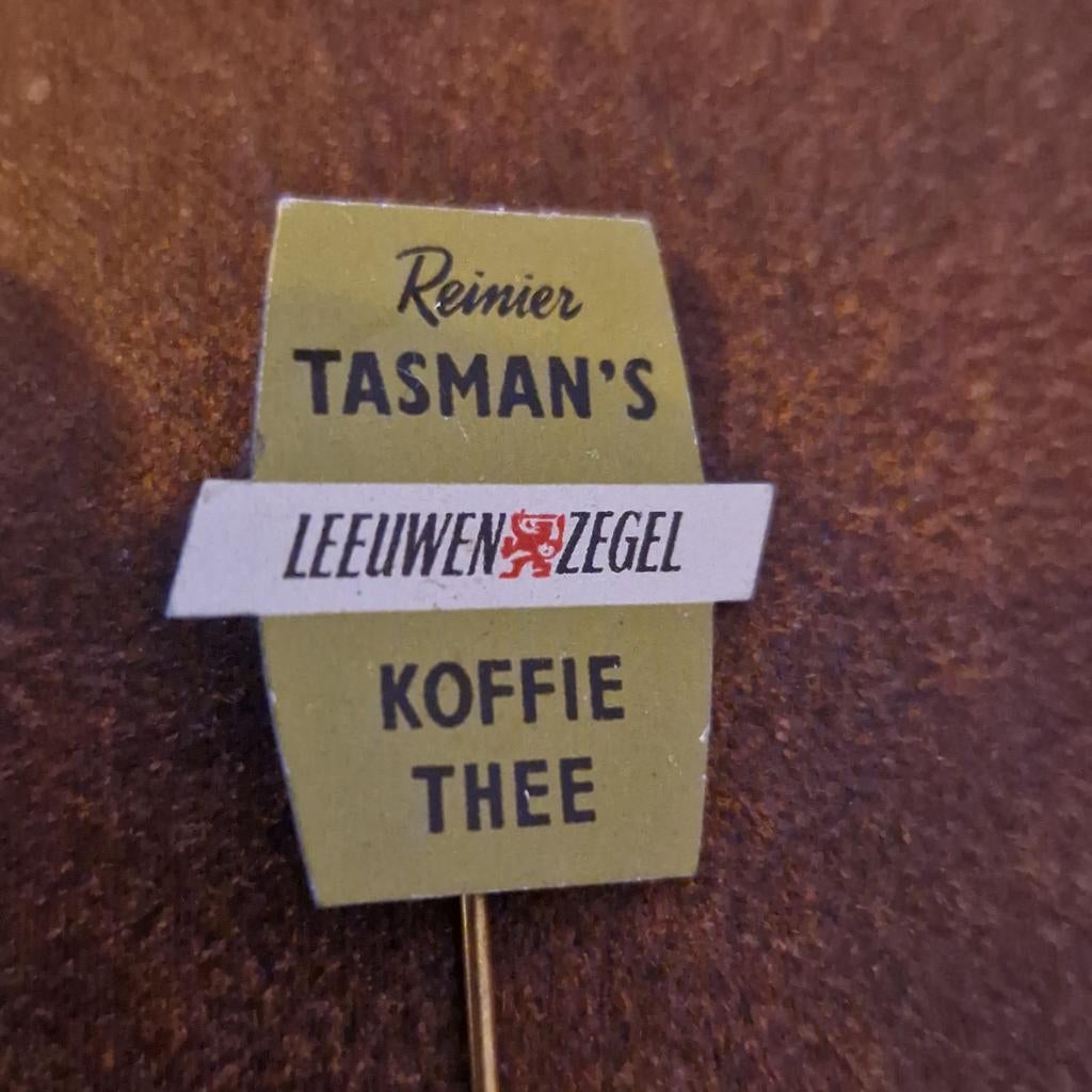 SPELDJE Reinier Tasman's Koffie Thee, Verzamelen, Ophalen of Verzenden, Gebruikt