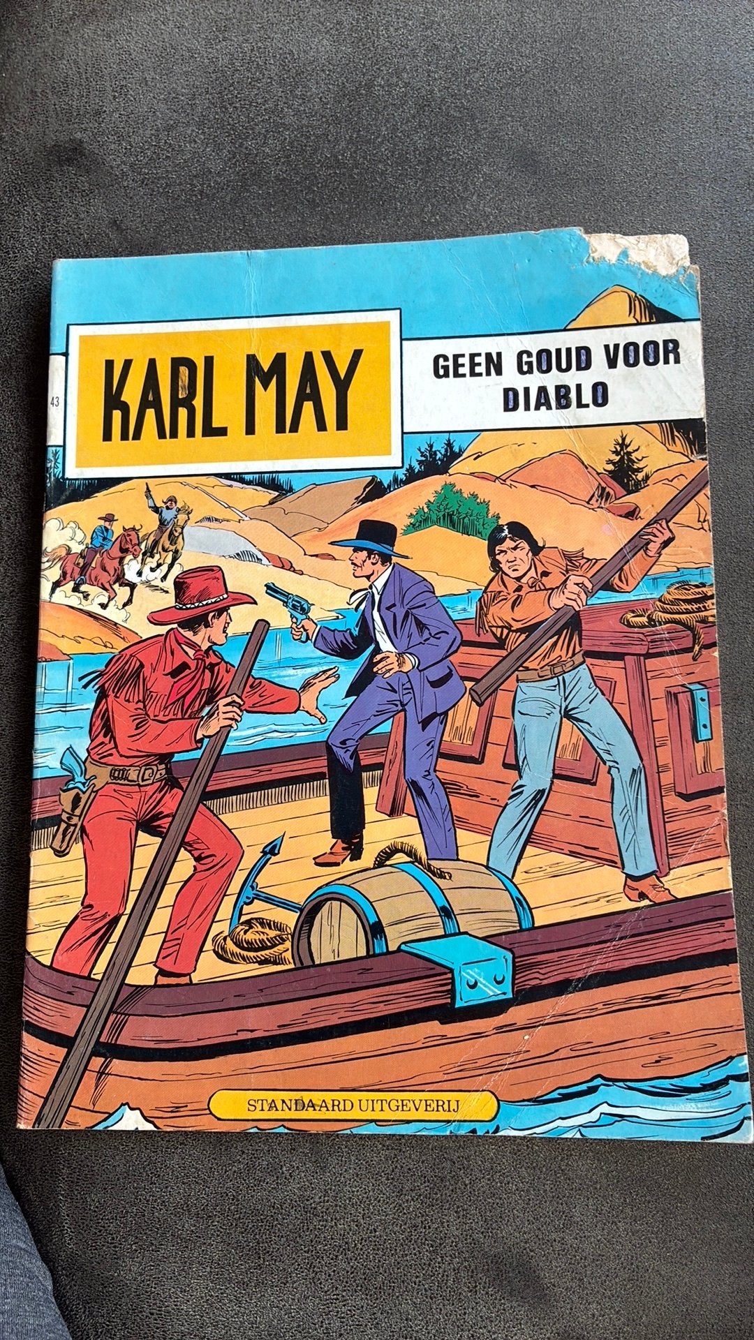 Karl May - Geen Goud Voor Diablo (stripboek), Boeken, Stripboeken, Eén stripboek, Ophalen of Verzenden, Gelezen