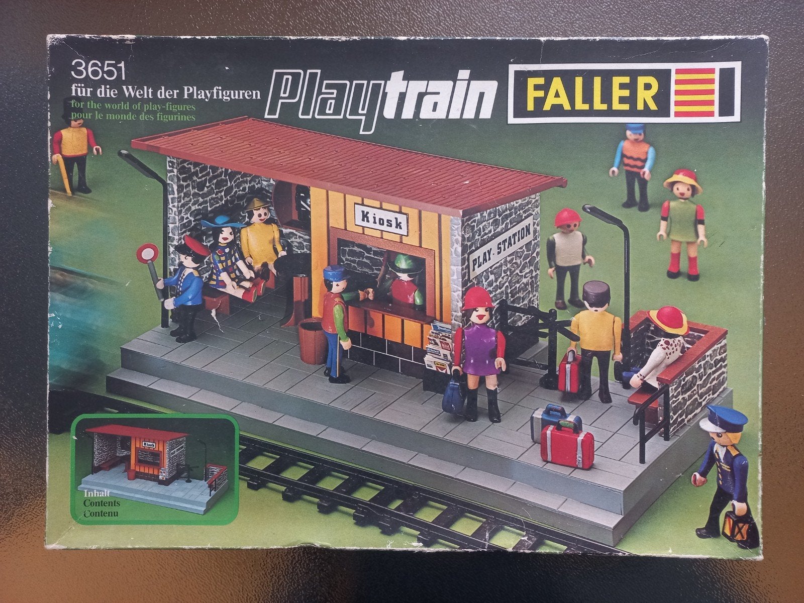 Faller Playtrain 3651, Ophalen, Nieuw, Groter dan 1:35, Diorama