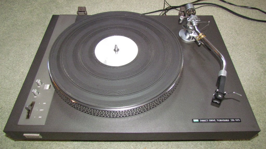 Sansui SR 525 (izgst), Ophalen, Platenspeler, Overige merken, Pitch-regelaar