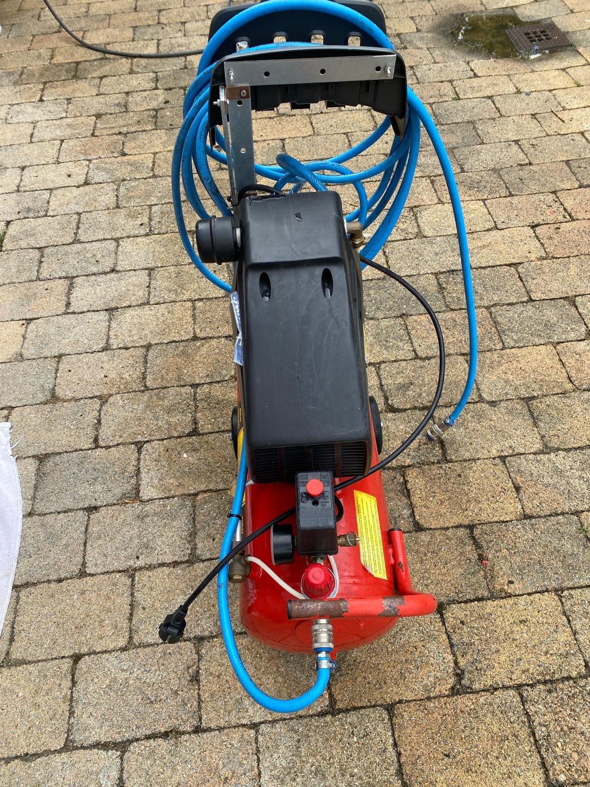 Concorde Compressor CAR 225 met accessoires, Ophalen, Gebruikt, 6 tot 10 bar, Minder dan 200 liter/min