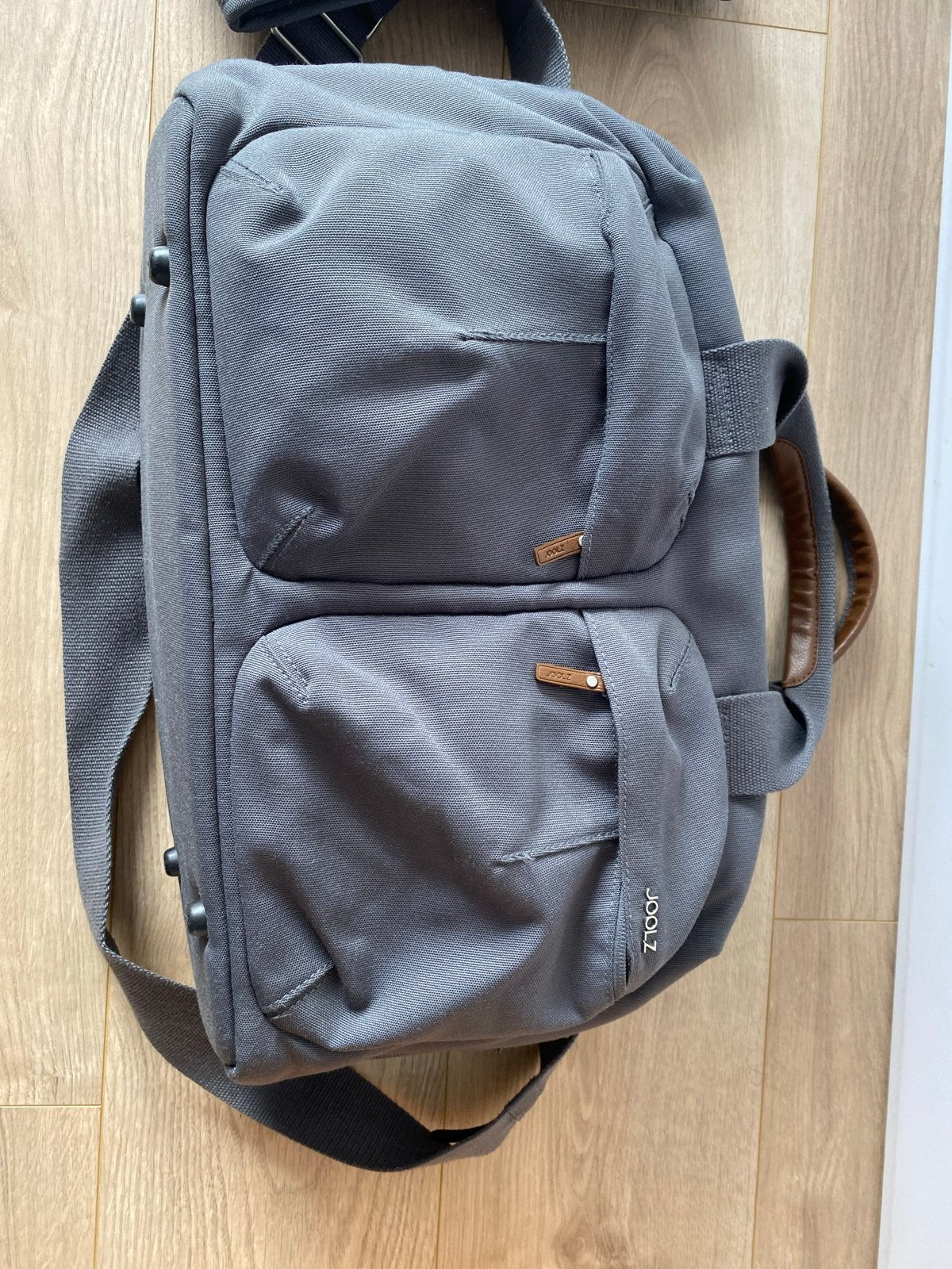 Joolz Luiertas - Grijs met verschoningsmatje, Kinderen en Baby's, Gebruikt, Joolz, Bevestiging voor kinderwagen, Grijs