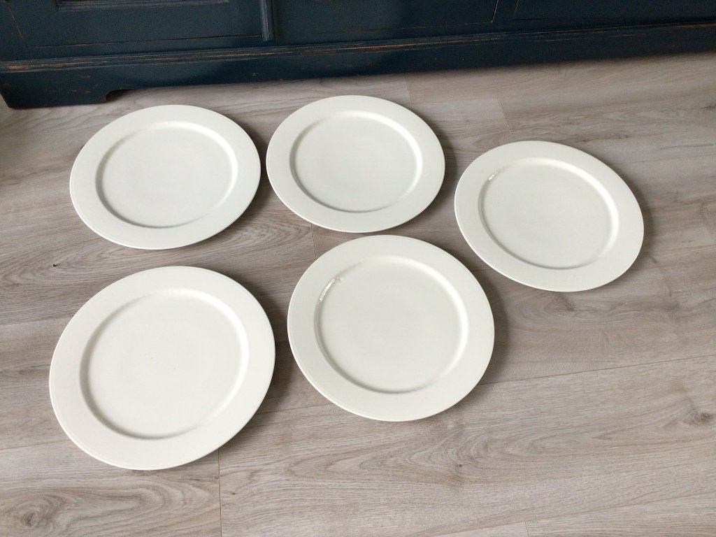 Villeroy & Boch Pizzaborden grote Borden 5 stuks, Antiek en Kunst, Ophalen