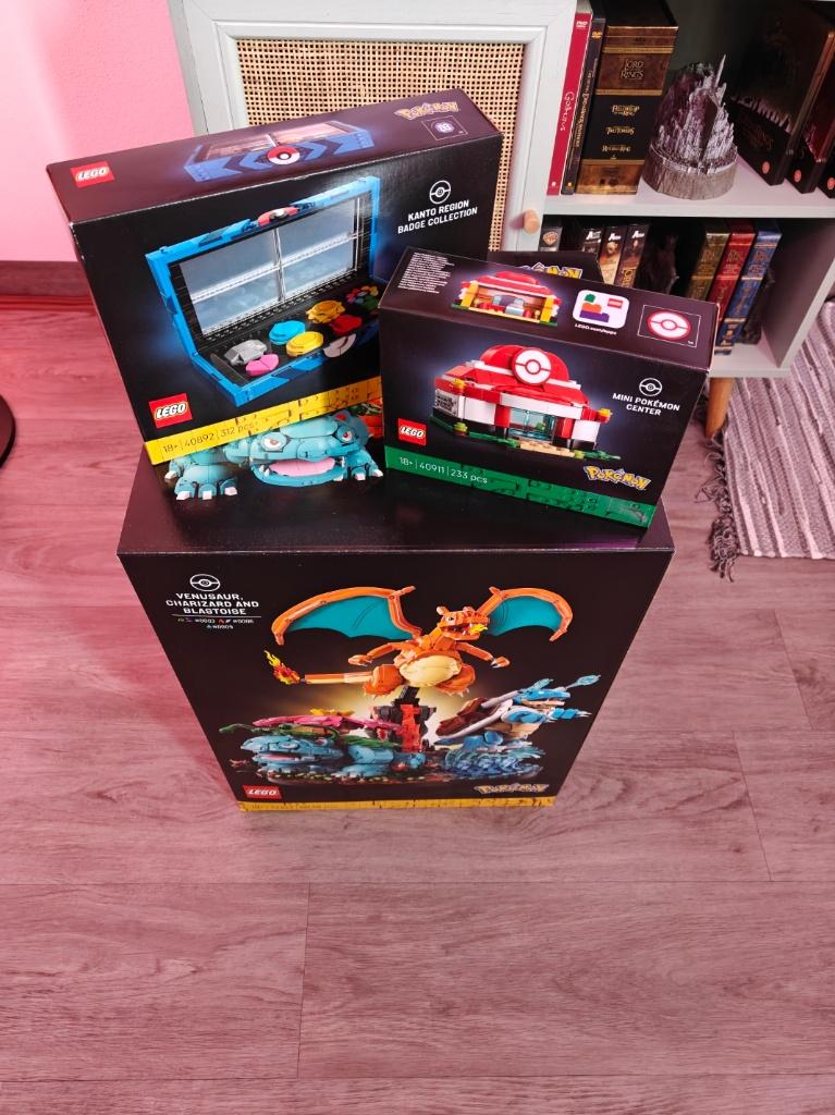 Lego Pokemon Sets 72153 + 40892 + 40911, Ophalen, Lego, Nieuw, Icons
