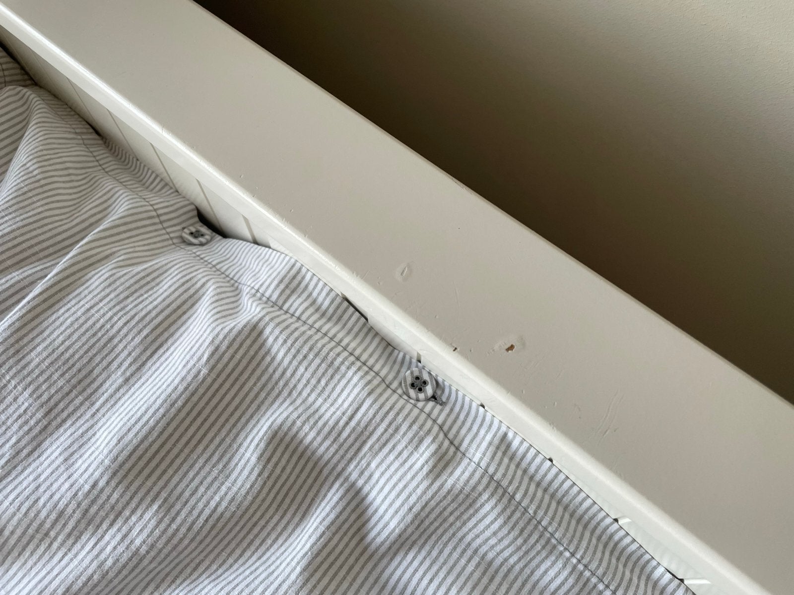 IKEA Hemnes bedbank met 3 lades - Wit, Ophalen, Gebruikt, Eenpersoons, Wit
