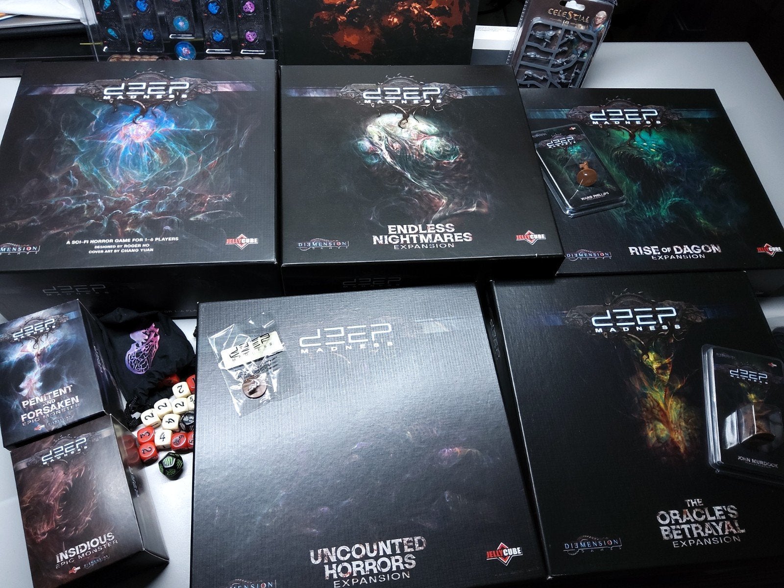 Deep Madness Kickstarter All-In (Investigator Pledge) -NIEUW, Ophalen of Verzenden, Nieuw