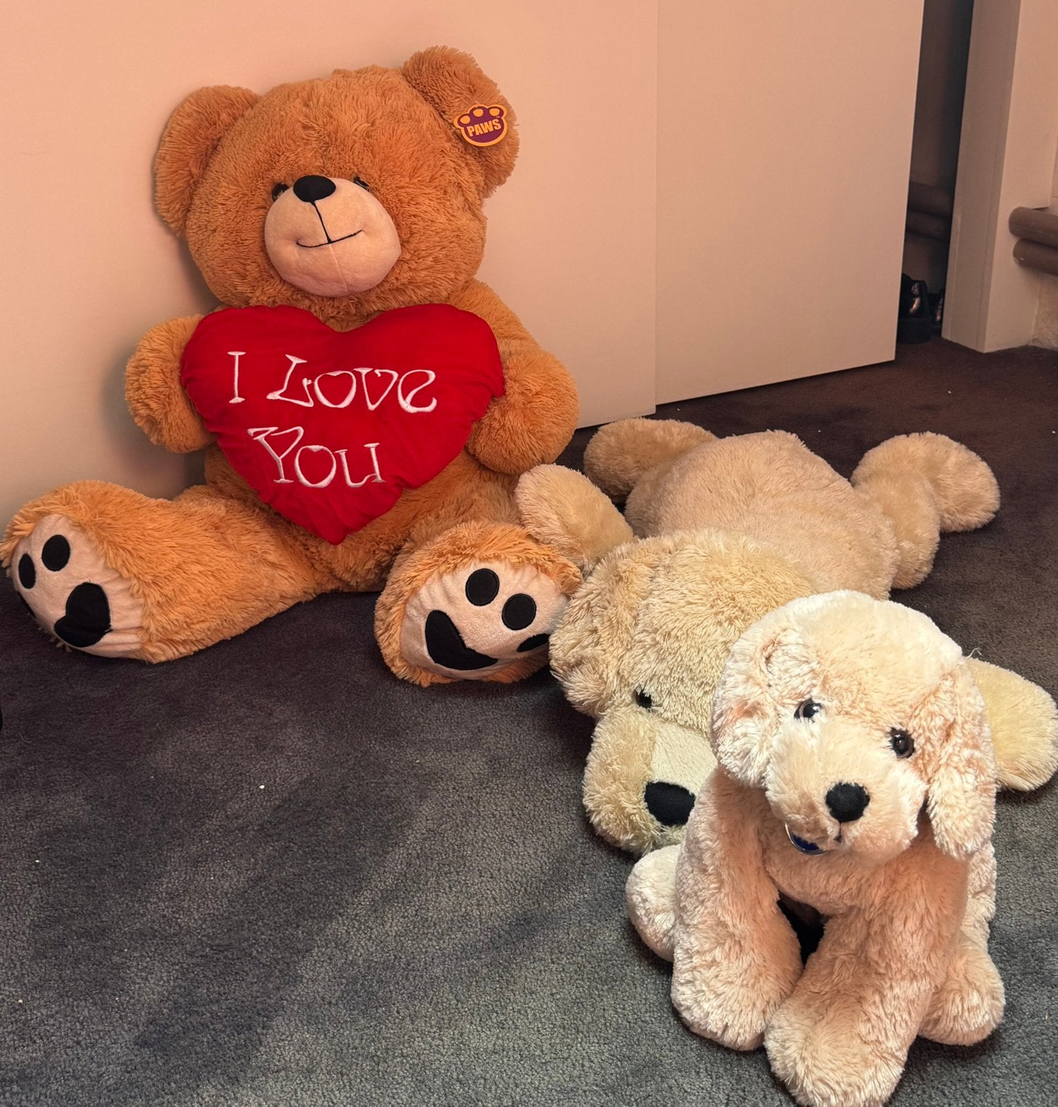 Leuke set knuffels, Ophalen, Zo goed als nieuw, Beer