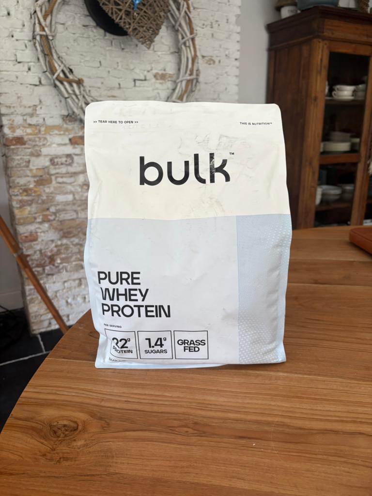 Bulk Whey Protein Banaan 2.5kg, Boeken, Gezondheid, Dieet en Voeding, Verzenden, Nieuw