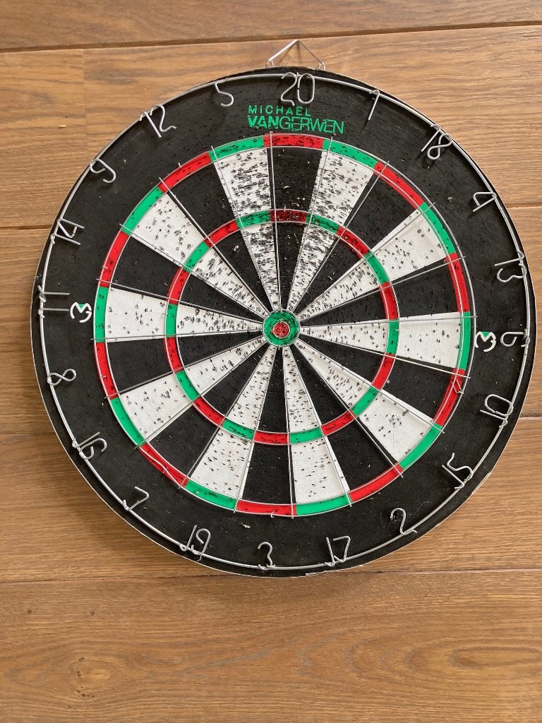 Michael van Gerwen Dartbord, Ophalen of Verzenden, Gebruikt, Dartbord