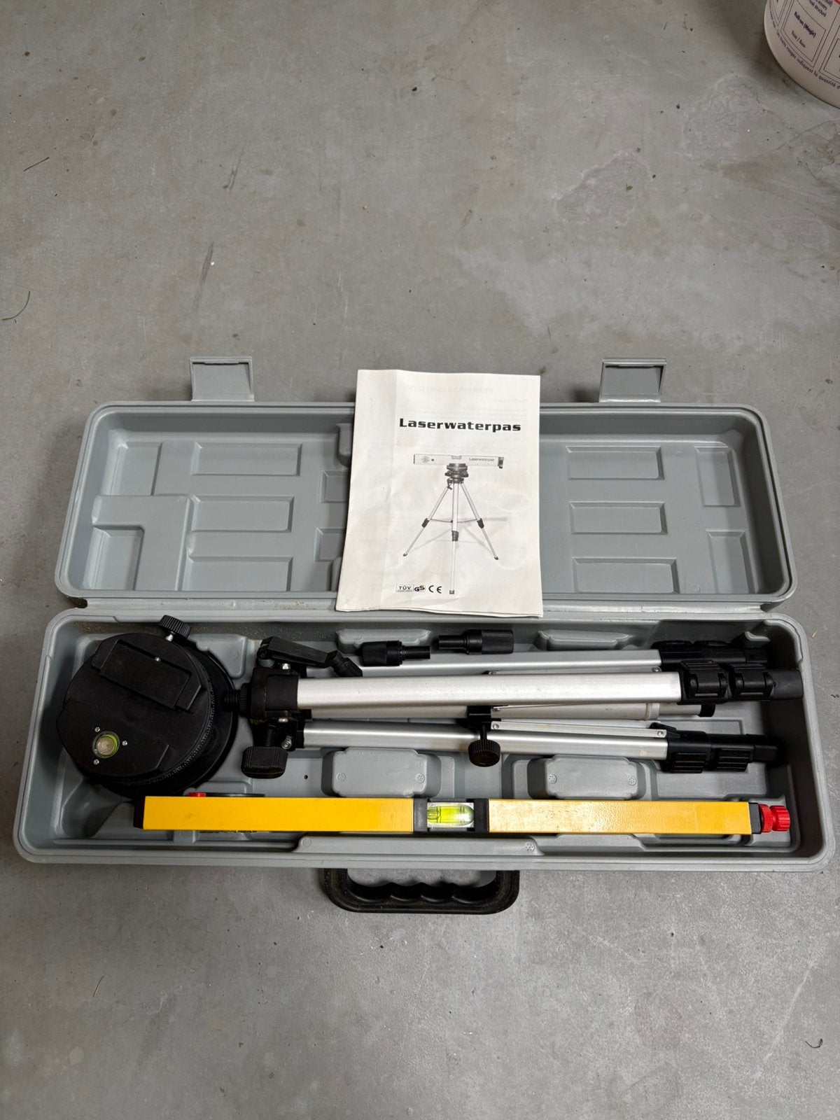 Laserwaterpas te koop, Doe-het-zelf en Verbouw, Ophalen, Nieuw