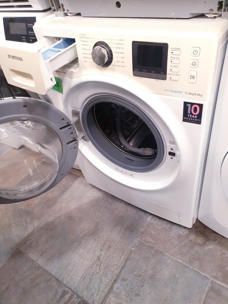 wasdroog-combi ️Samsung 12kg 8kg✅ INC GARANTIE, Witgoed en Apparatuur, Was-droogcombinaties, 10 kg of meer, Ophalen, 85 tot 90 cm