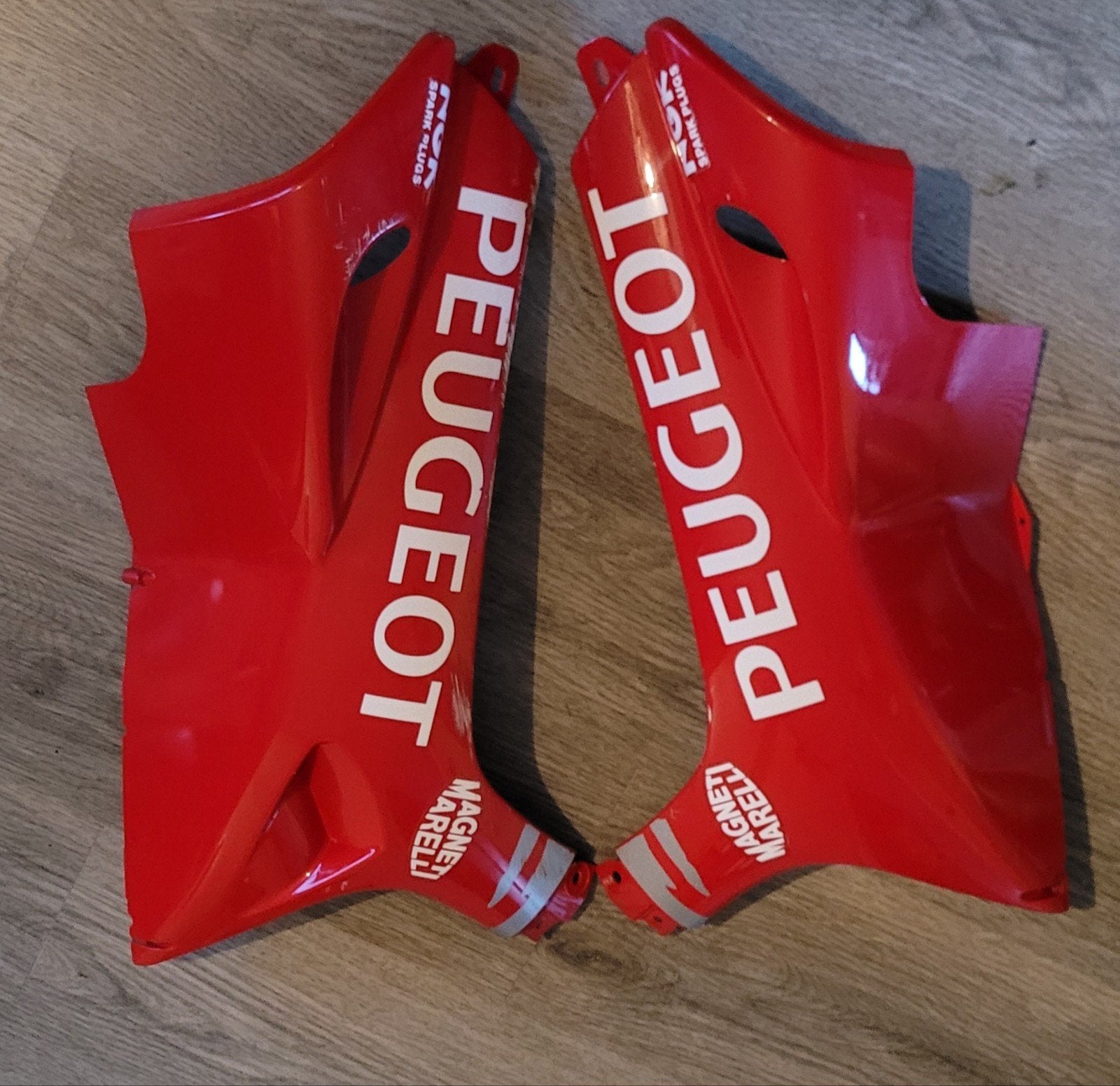 Peugeot speedfight 2 206 wrc onderkant links en rechts, Ophalen of Verzenden