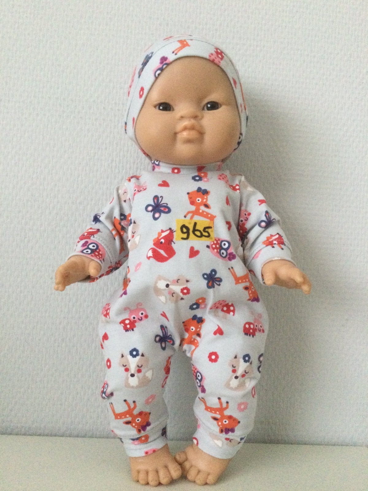 Nr 965 poppenkleertjes babypop 34 cm Reina Paola pop 34 cm, Kinderen en Baby's, Speelgoed | Poppen, Ophalen of Verzenden, Nieuw