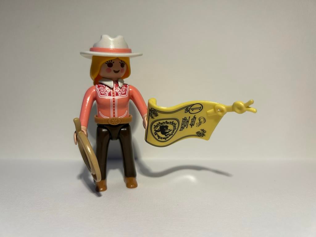 Playmobil Figures Serie 26 - Cowgirl (71606), Ophalen of Verzenden, Zo goed als nieuw