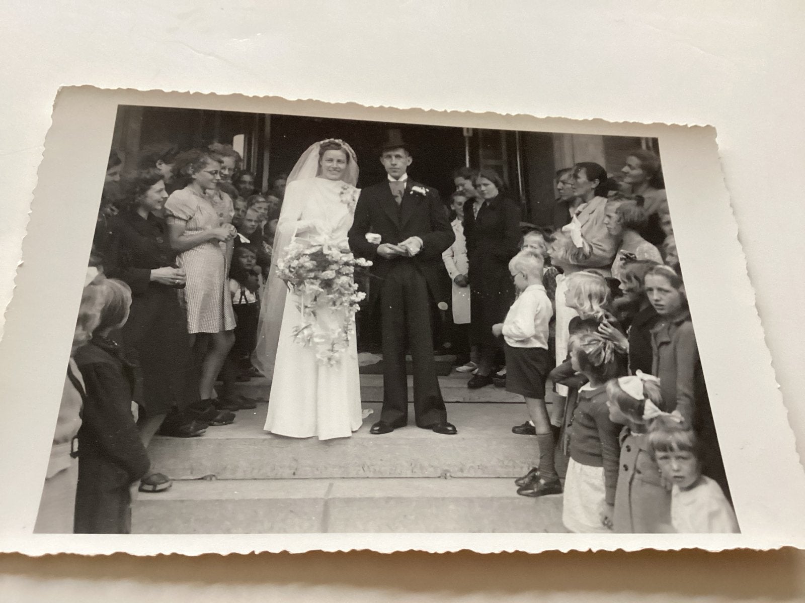 Baarn  J. Zandvoort Fotograaf Baarn 9x13 cm, Gebruikt, Foto, Ophalen of Verzenden, Voor 1940