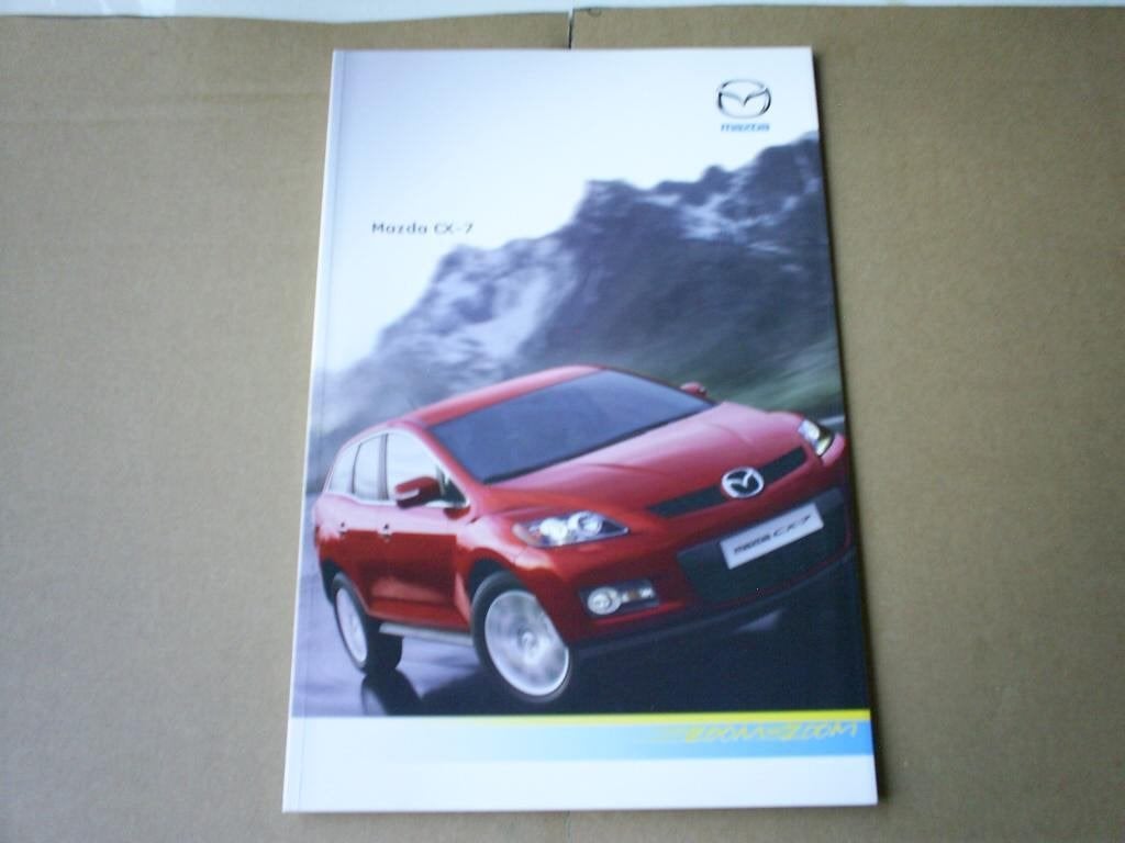 Mazda CX - 7 [ 7 / 2007 ] 30 pag., Boeken, Auto's | Folders en Tijdschriften, Verzenden, Zo goed als nieuw, Mazda