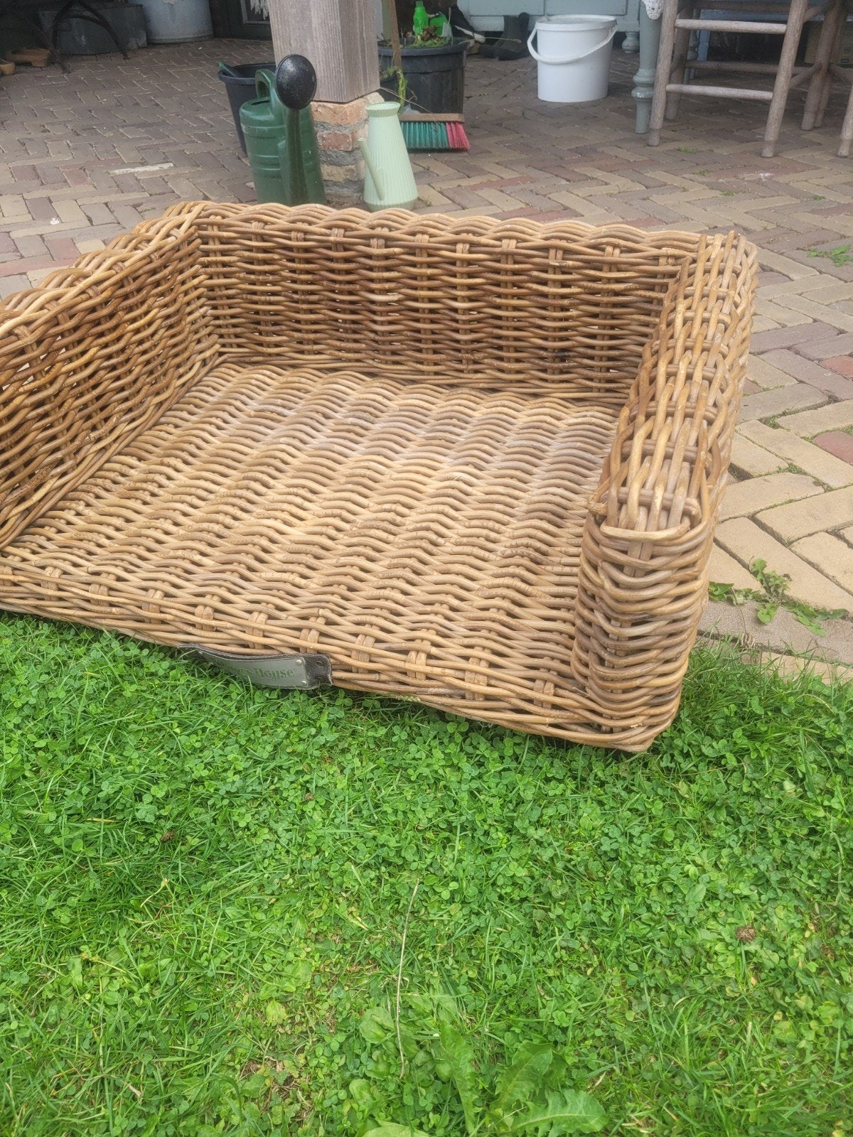 rotan hondenmand, Dieren en Toebehoren, Ophalen, Zo goed als nieuw, Riet