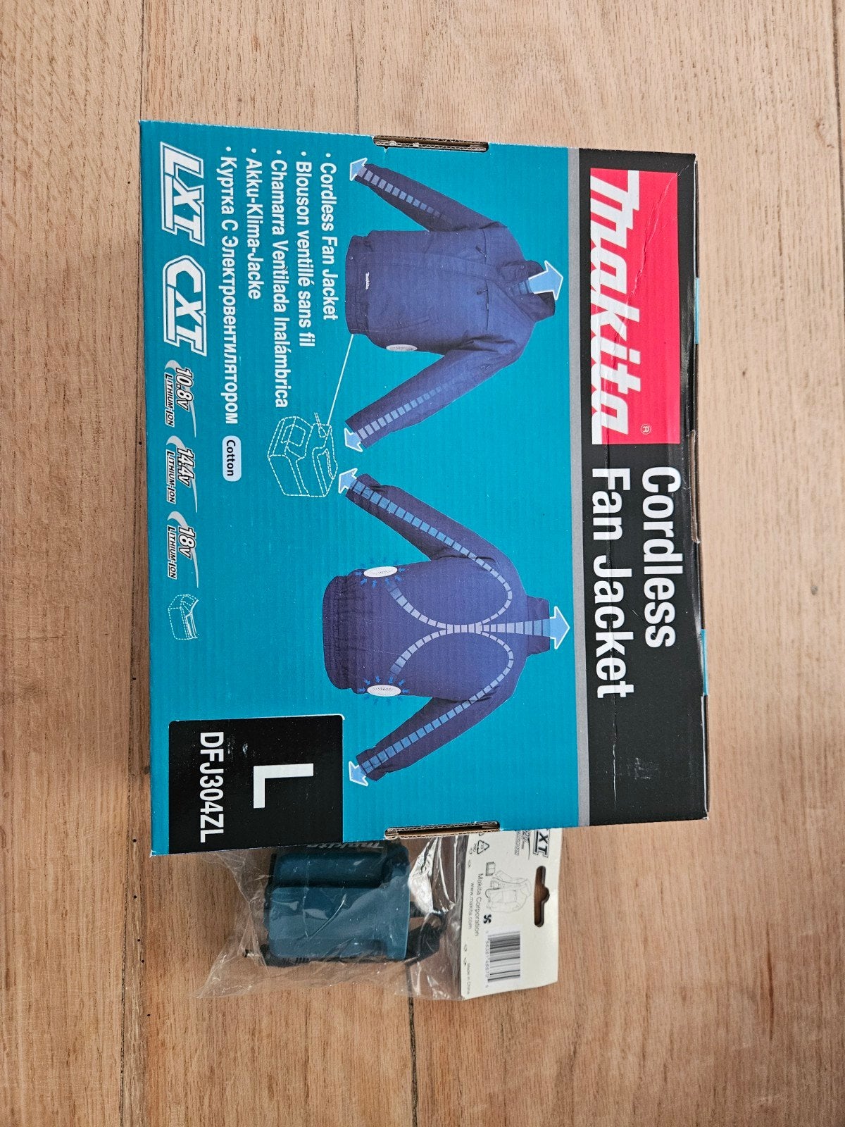 makita geventileerde jas., Ophalen of Verzenden, Nieuw