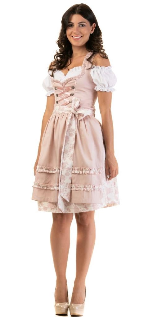 3-delige katoenen dirndl maat 34 tm 44 NIEUW, Carnaval, Nieuw, Ophalen of Verzenden, Kleding