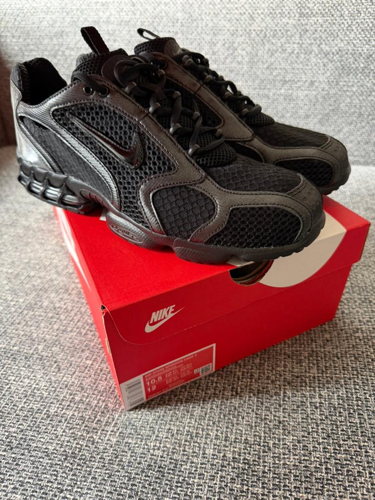 Nike Air Zoom Spiridon Cage 2 - Maat 44.5 - Nieuw, Zwart, Nieuw, Ophalen of Verzenden, Sneakers of Gympen