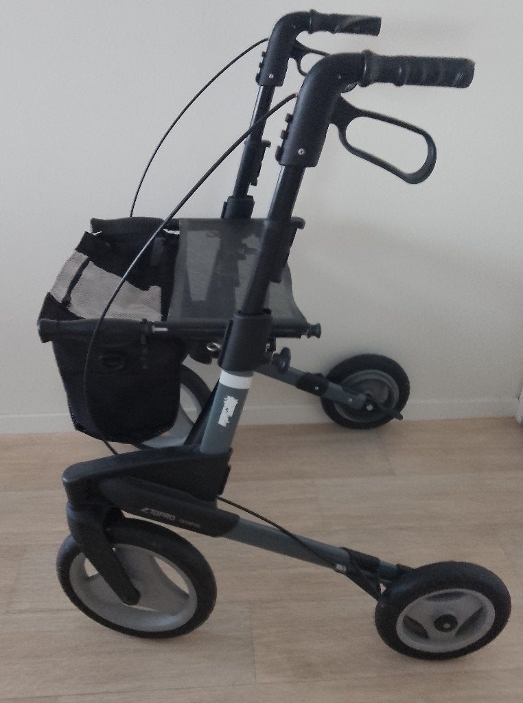 Topro rollator in zeer goede staat – Met toebehoren, Ophalen, Lichtgewicht, Gebruikt