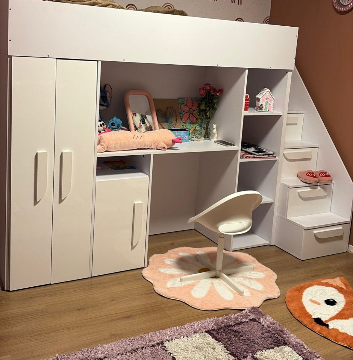 Kinderbed zo goed als nieuw, Ophalen, Zo goed als nieuw, Stapelbed