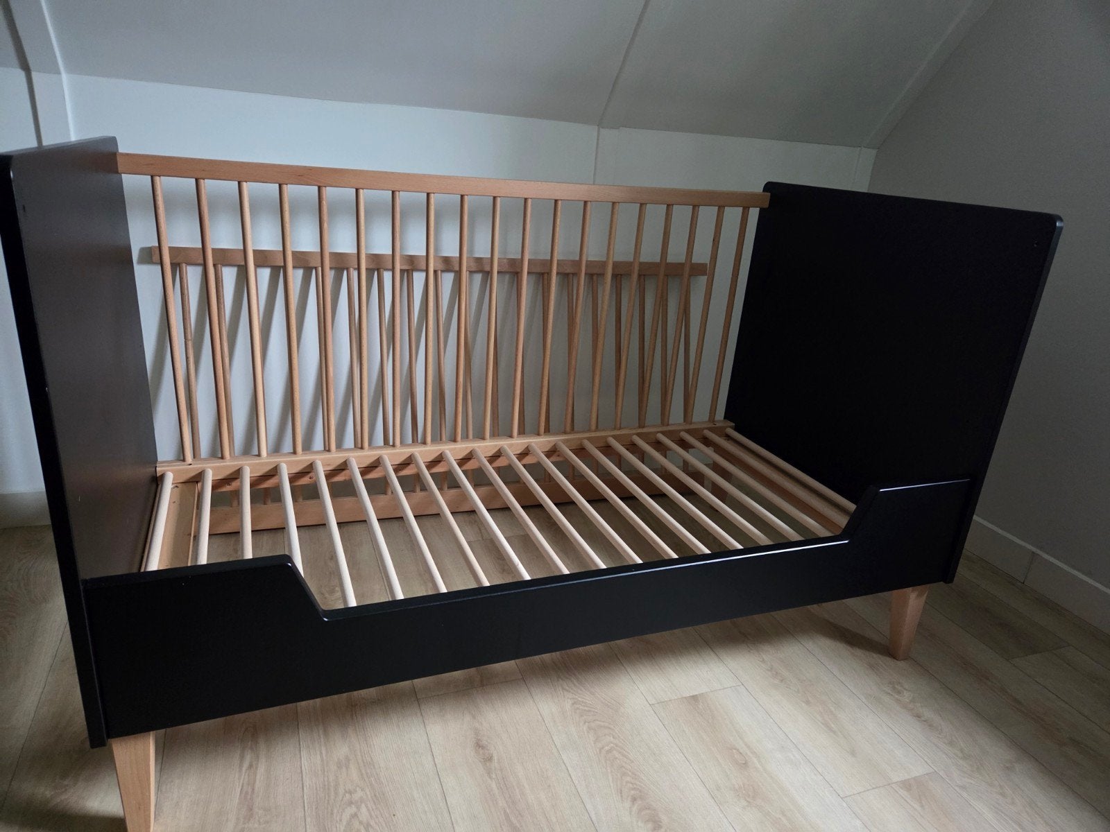 Bopita Floris Babykamer Zwart, Ophalen, Gebruikt, 70 tot 85 cm, 140 tot 160 cm