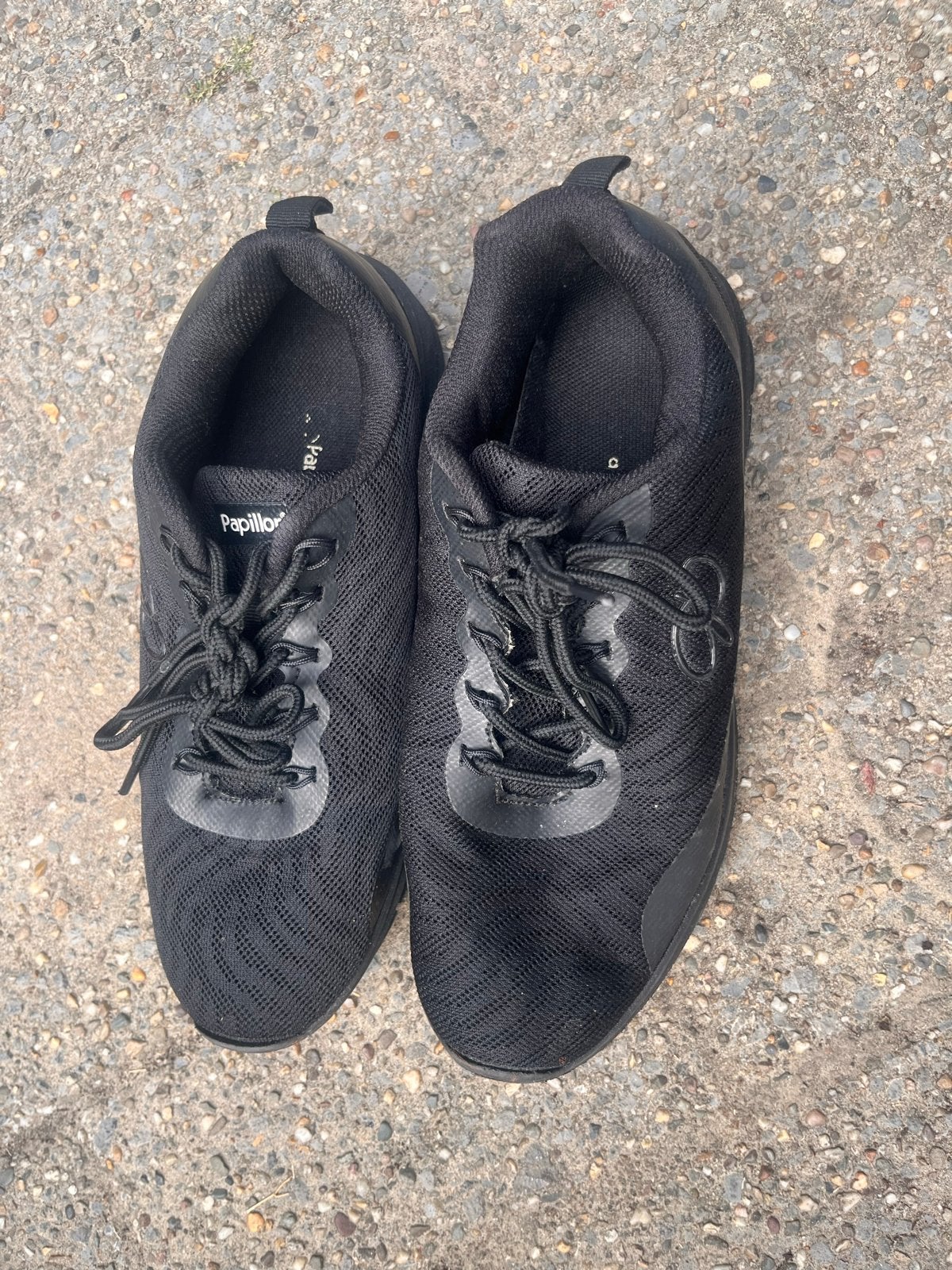 Papillon dansschoenen maat 38, Ophalen of Verzenden, Gedragen, Zwart, Dansschoenen