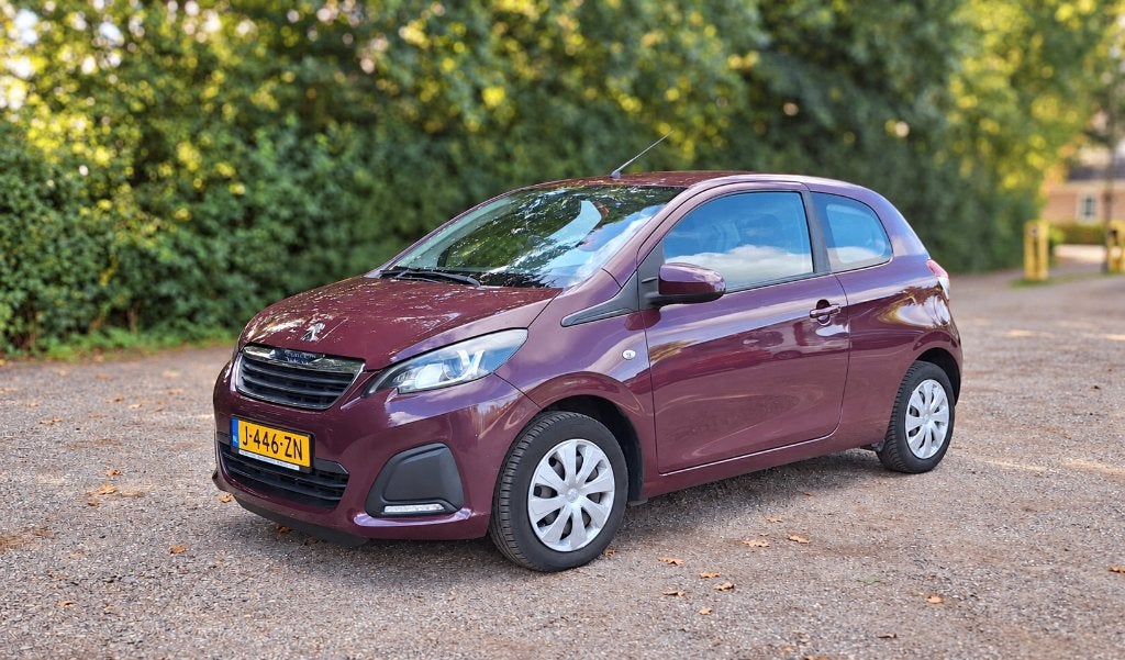 Peugeot 108 | 2015 | 122.000 km | airco | bluetooth, Voorwielaandrijving, Stof, Overige kleuren, 4 stoelen