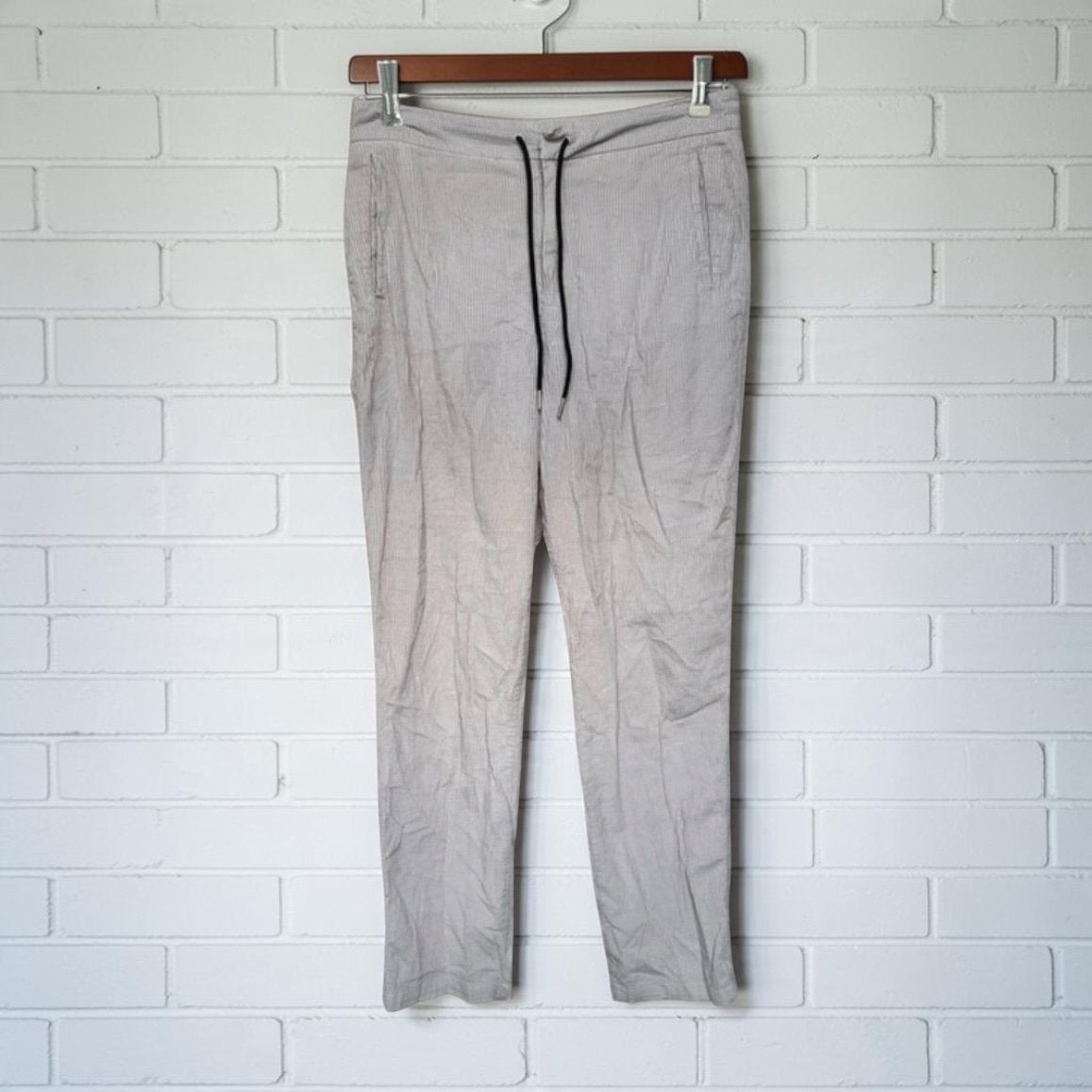 Drykorn Broek Maat M Crème Wit Ribstof Corduroy Jogger Style, Kleding | Dames, Verzenden, Wit, Lang, Gedragen