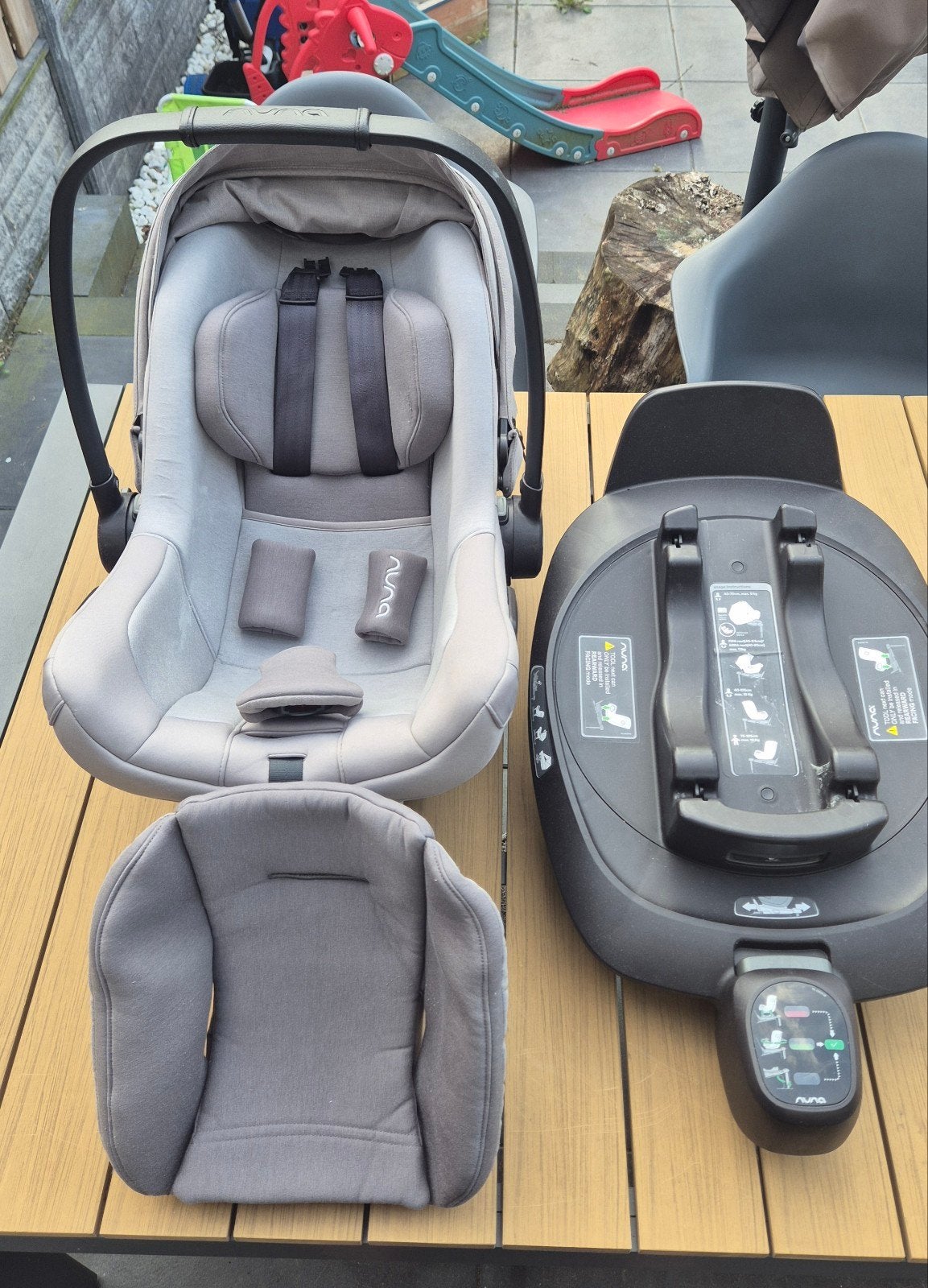 Nuna Pipa Next autostoel met Nuna Base Next, Ophalen, Gebruikt, 0 t/m 13 kg, Maxi-Cosi