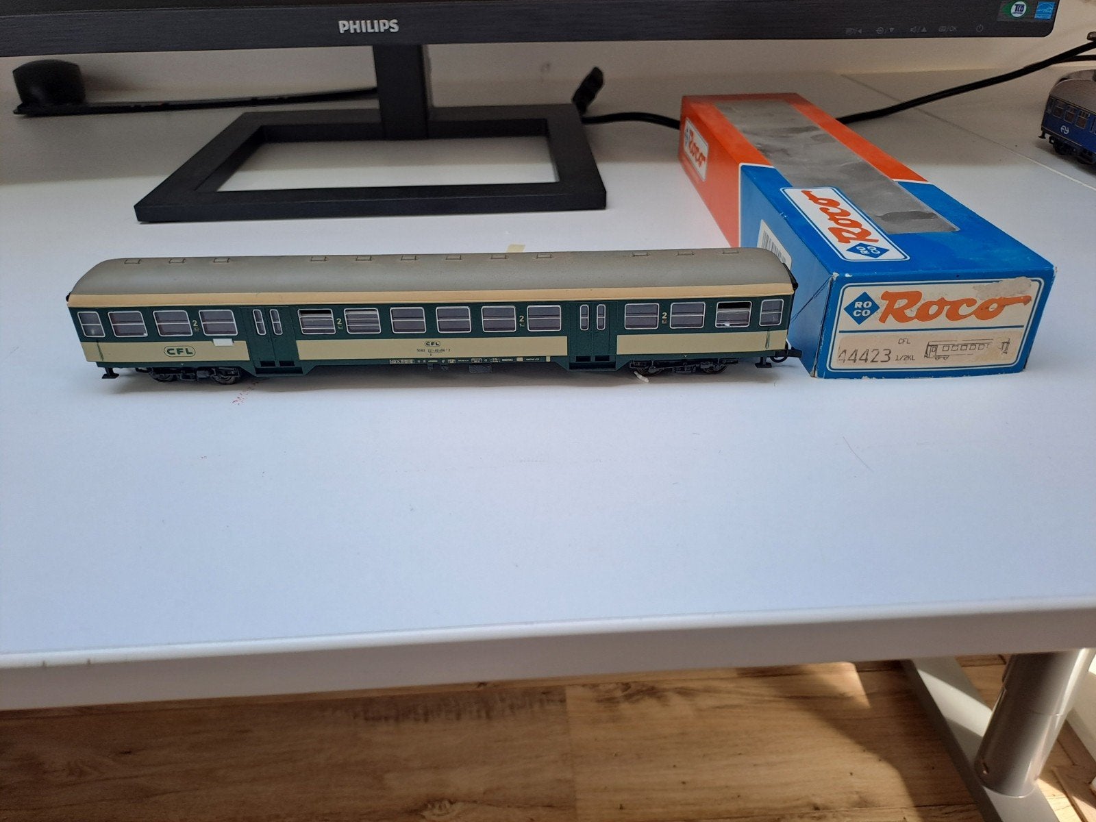 2x Roco CFL Passagierswagons (2 stuks) - Zo goed als nieuw, Ophalen, Gelijkstroom, Wagon, Zo goed als nieuw