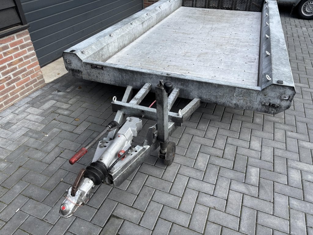 Hulco Terrax Machinetransporter oprijwagen aanhanger 2018, Auto diversen, Aanhangers en Bagagewagens, Gebruikt