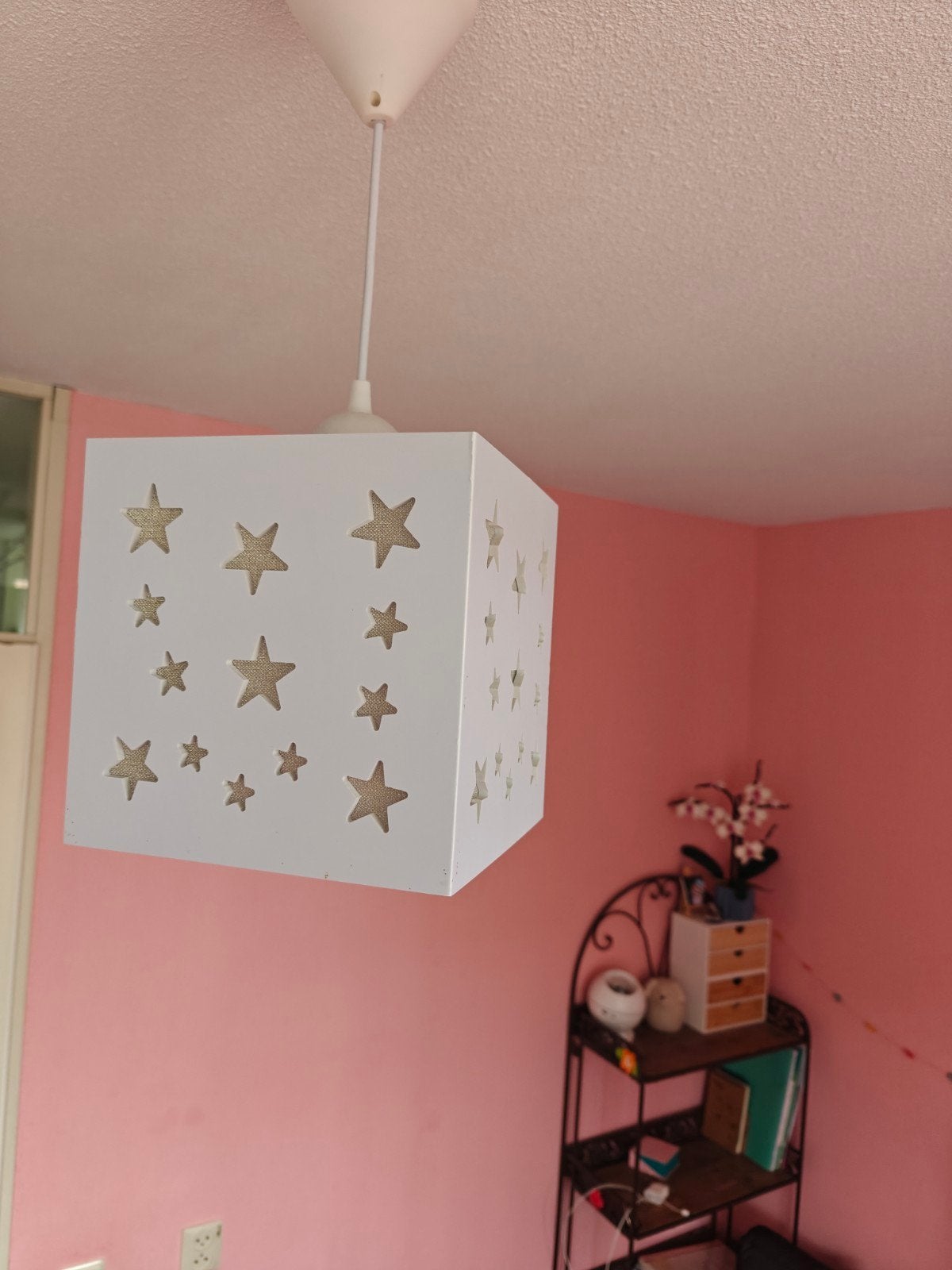 Leuke sterrenlamp voor kinderkamer, Ophalen, Overige materialen, Minder dan 50 cm, Gebruikt