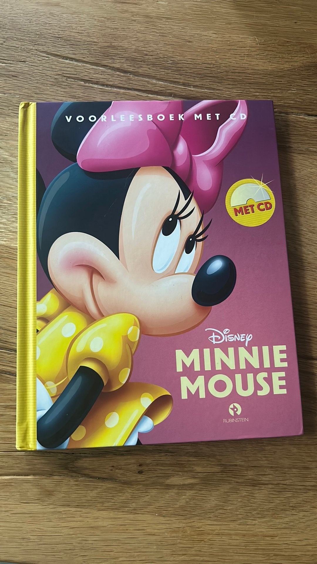 Disney Minnie Mouse Voorleesboek met CD, Gelezen, Fictie algemeen, Meisje, Ophalen of Verzenden
