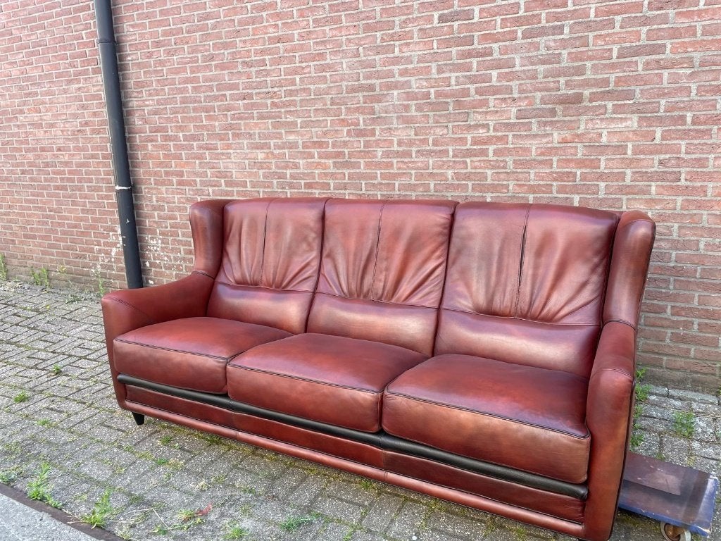 Mol&Geurts Bankstel 3+2 Refurbished, Ophalen, Gebruikt, Driepersoons, 75 tot 100 cm