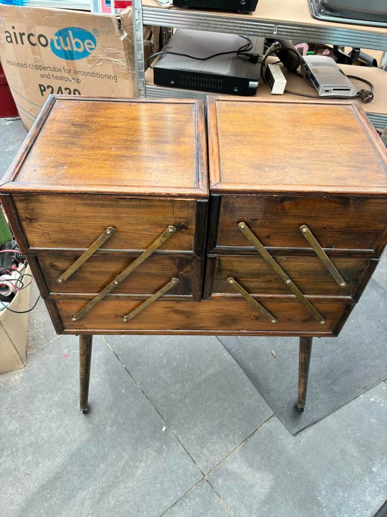 Vintage naai koffer, Antiek en Kunst, Ophalen of Verzenden